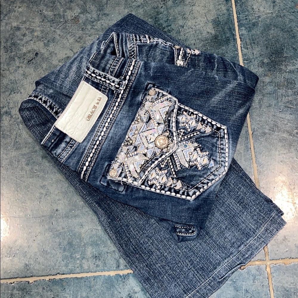 Grace of LA bootcut jeans size 31